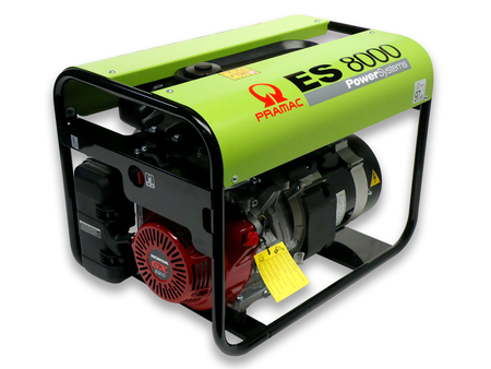 Groupe électrogène ES8000 6400W 50Hz - PRAMAC - PE612SHI009