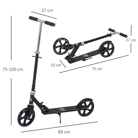 Trottinette pliable hauteur réglable