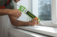 Mastic silicone Parasilico Alcoxy 15 T transparent 300ml - DL CHEMICAL - 105501