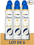 DOVE - Déodorant Femme Original Advanced Care - Spray Anti-transpirant - 72h de protection (lot de 6x200ml)