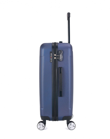 BLUESTAR - Valise Weekend ABS BALTIMORE 4 Roues 65 cm