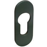 Entrée adhésive ovale clé I noir - ARGENTA - 3000831