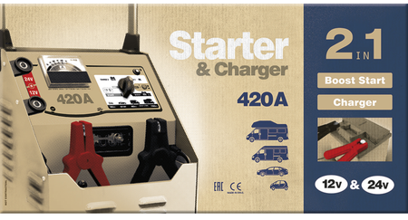 Chargeur démarreur NEOSTART 420 12/24V - GYS - 025295