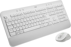 Pack 2en1 (Clavier/Souris) sans fil Logitech Signature MK650 for Business (Blanc)