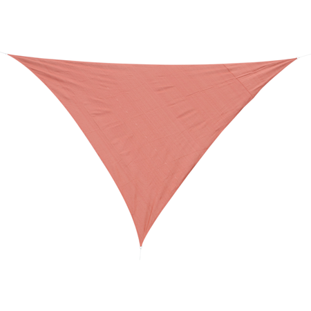 Voile d'ombrage 3x3x3m triangulaire rouge