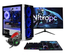 NitroPC - PC Gamer complet Nitropc Pack Silver - AMD Ryzen 5 5500, GTX 1650 4GB, RAM 16GB, M.2 1TB, Win11, WiFi - Écran 24" FullHD et accessoires