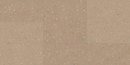 Croccante-R Nuez - Carrelage aspect terrazzo 60x120 cm