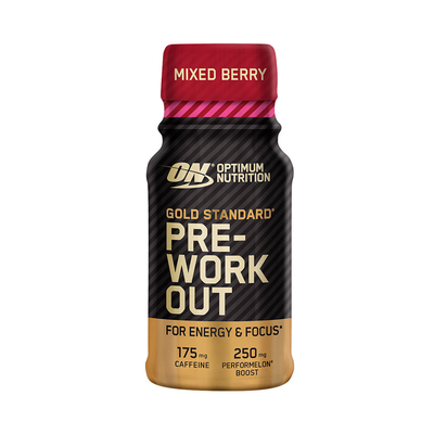 Boîte Gold Standard Pre-Workout Energy Shot (12X60ml)