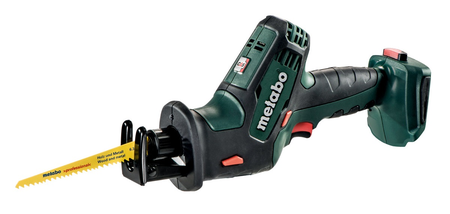 Scie sabre 18V SSE 18 LTX Compact (sans batterie ni chargeur) + coffret metaBOX 145 - METABO - 602266840