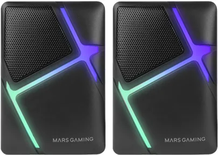Enceintes Bluetooth Mars Gaming MS-H RGB (Noir)