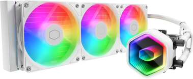Kit Watercooling AIO Cooler Master MasterLiquid Core II RGB - 360mm (Blanc)