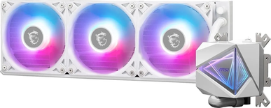 Kit Watercooling AIO MSI Mag CoreLiquid I RGB - 360mm (Blanc)
