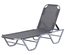 Bain de soleil transat design contemporain dossier inclinable multi-positions