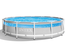 Piscine tubulaire Prism Frame Clearview ronde 4,27 x 1,07 m - Intex