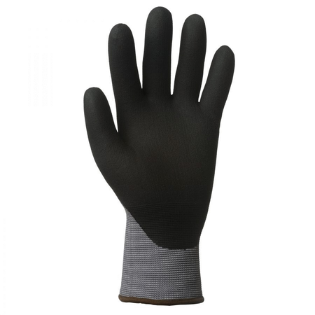 Gant tricoté EUROLITE 15N600 enduit nitrile gris/noir T9 - COVERGUARD - 1NIHG09