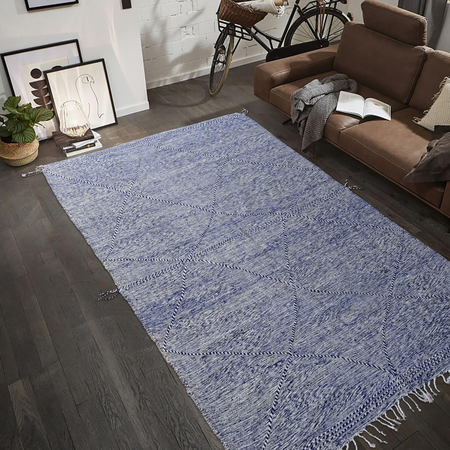 Tapis berbère tissé main en laine ZANAFI 1