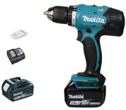 Perceuse-visseuse 18V diamètre 13mm + 2 batteries 3Ah + chargeur + coffret - MAKITA - DDF453SFE