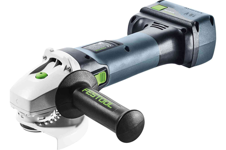 Meuleuse d'angle 18V AGC 18-125 5,2 EBI-Plus + 2 batteries 5,2Ah + chargeur + coffret SYSTAINER - FESTOOL - 577241