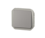 Poussoir NO PLEXO 10 A avec enjoliveur finition gris - LEGRAND - 069540L