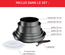 Tefal Ingenio Batterie de Cuisine 8 Pièces, Poêles, Casseroles, Induction, Revêtement Antiadhésif Résistant, Empilable, Compatible Lave-vaisselle, Fabriqué en France, Daily Chef On ‎L7619202