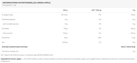 Citrulline malate (300g)