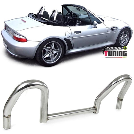 ROLL BAR ARCEAUX EN ACIER INOX POUR BMW Z3 COUPE & Z3 ROADSTER (04807)