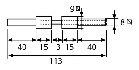 CARRE DOUBLE 8 9 9 8