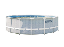 Piscine tubulaire Chevron ronde 4,88 x 1,22 m - Intex