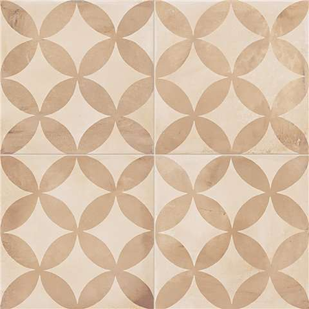 TERRA ASTRO -20x20cm - BEIGE - Carrelage aspect ciment vieilli