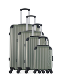 AMERICAN TRAVEL - SET DE 4 ABS BUDAPEST-M 4 Roues