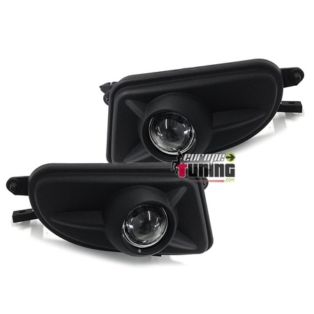 ANTI BROUILLARDS TUNING NOIRS POUR MERCEDES SLK, W210, W208 (12991)