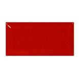 METRO ROSSO - Faience 10x20 cm Métro rouge