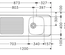 Evier monocuve inox SPX avec égouttoir 1200x600cm à poser MAN 711-1200 - FRANKE - 082522