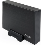 Boitier externe USB 3.1 TooQ TQE-3527 - S-ATA 3,5" (Noir)