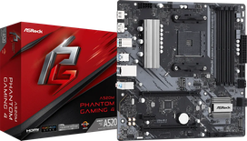 Carte Mère ASRock A520M Phantom Gaming 4 (AM4) Micro-ATX