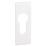 Entrée adhésive rectangulaire clé I blanc - ARGENTA - 3005631