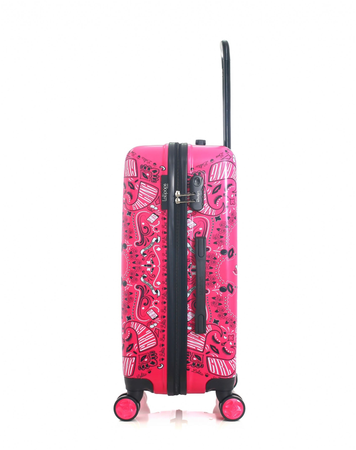 LOLLIPOPS - Valise Weekend ABS/PC CAMOMILLE 4 Roues 65 cm