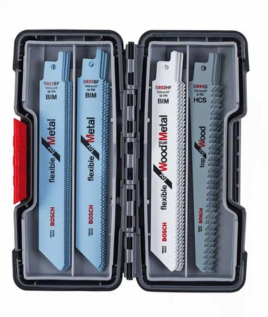 Jeux de 20 lames pour scie sabre en coffret - BOSCH - 2607010902