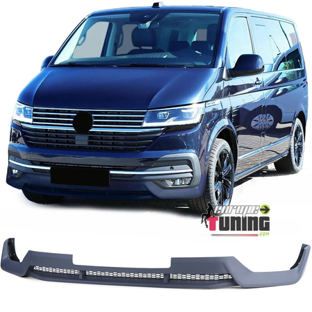 LAME BECQUET SPOILER DE PARE CHOCS AVANT VW BUS T6 PH2 2019- (05644)