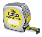Mètre ruban 10mx25mm 'Powerlock Classic ABS' - STANLEY - 1-33-442