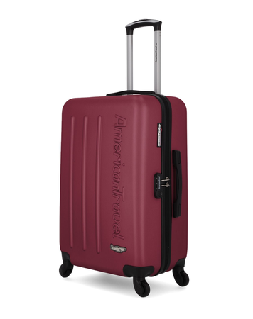 AMERICAN TRAVEL - Valise Weekend ABS BRONX 4 Roues 65 cm