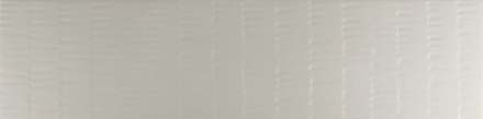 BABYLONE JASMIN WHITE - Carrelage uni texturé 9,2x36,8 cm blanc mate