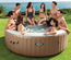 Spa gonflable PureSpa Sahara rond Bulles 8 places - Intex