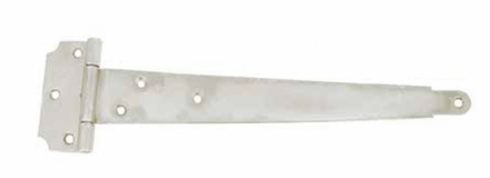 Penture anglaise épaisseur 20/10 longueur 600 mm zingué blanc - JARDINIER MASSARD - J624099