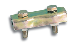 Serre câble plat 2 boulons 6mm acier zingué – CHAPUIS - 310/6Z