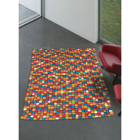 Tapis kilim tissé main en laine MULTIBOUL