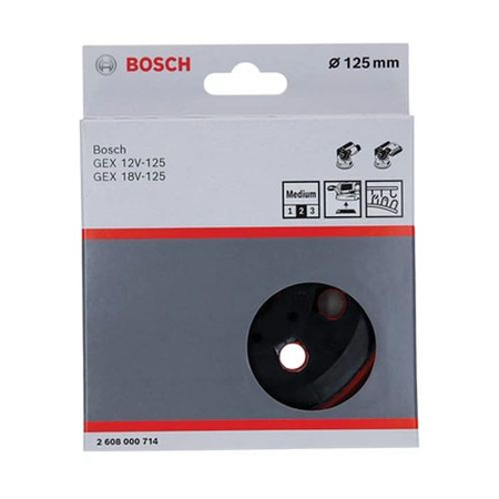 Plateau de ponçage à 8 trous pour ponceuses GEX12V et GEX18V - BOSCH - 2608000714