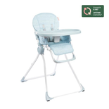 Rehausseur Badabulle Chaise haute pour bébé ultra compacte et légere - Dossier et tablette ajustables, Des 6 mois