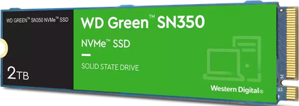 Disque SSD Western Digital Green SN350 2To  - NVMe M.2 Type 2280