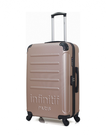 INFINITIF - Valise Grand Format ABS HORTEN-A 4 Roues 70 cm